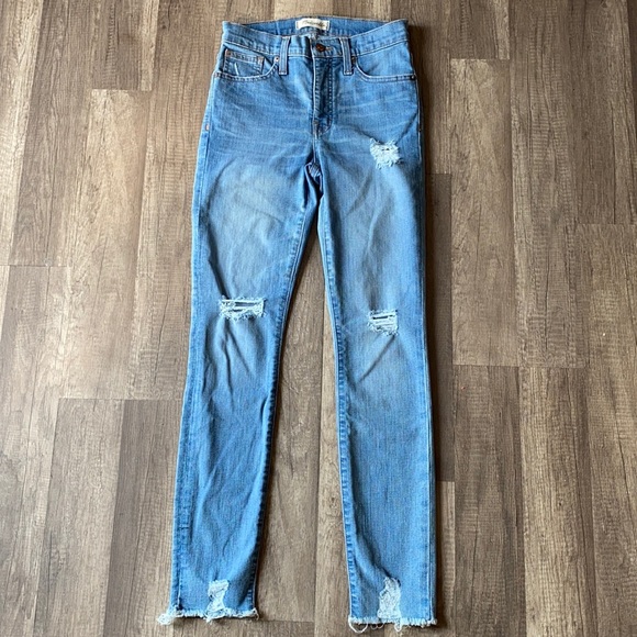 Madewell New 9” High-Rise skinny size 25 - Picture 2 of 16